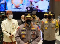 Kapolri ingatkan warga Bandung disiplin prokes usai divaksin