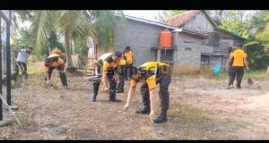 Begini Cara Polsek Sungai Rotan Merayakan HUT Bhayangkara ke-75