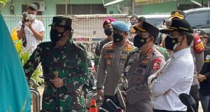 Panglima TNI-Kapolri Sidak ke 3 Titik di DKI, Minta PPKM Mikro Diperkuat