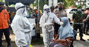 Puluhan Warga Magetan Terjaring Operasi Yustisi Tak Pakai Masker di Keramaian