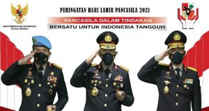 Refleksi Hari Lahir Pancasila, Kapolri Ajak Masyarakat Bersatu Lawan Covid-19
