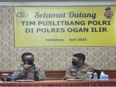 Tim Puslitbang Polri Kunjungi Polres Ogan Ilir, Bahas Implementasi Pelayanan Prima Polri ke Masyakat