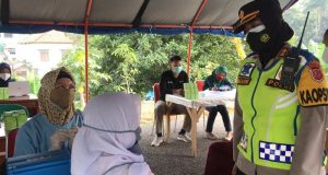 Buka Gerai Vaksin Presisi, Polisi Targetkan 1000 Vaksinasi Perhari di Masa PPKM Darurat