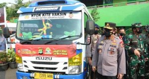 Kapolri Gelar Posko PPKM di Pasar, Pastikan Perekonomian dan Protokol Kesehatan Berjalan