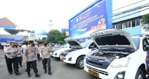 Dukung PON XX 2021 Papua, Korlantas Polri Berikan 51 Unit Kendaraan