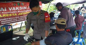 Dukungan Percepatan Vaksinasi Covid-19, Polresta Kembali Gelar Vaksinasi Massal
