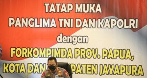 Di Jayapura, Kapolri Tekankan Kesiapan PON dan Penanganan Covid-19