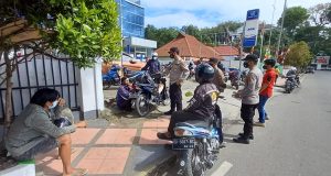 Polres Tana Toraja Tingkatkan Pendisiplinan Prokes Penerapan PPKM Level III