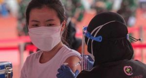 UMB Buka Vaksinasi Massal Bekerja Sama dengan Polri