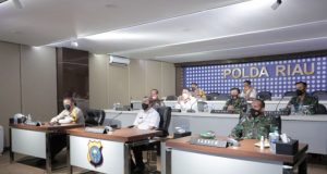 Gubri Bersama Forkompinda Riau Hadiri Launching ASAP Digital Nasional Secara Virtual