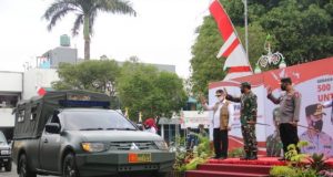 Panglima TNI dan Kapolri Resmikan Gerakan Mobil Masker di Wilayah Malang Raya