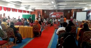 Polres Bontang Gelar Gerai Vaksin TNI-Polri, Target 1.000 Dosis