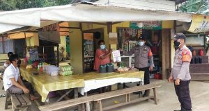 Tegakkan Prokes Petugas Piket Polsek Patangkep Tutui Laksanakan Ops Yustisi