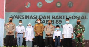 Akabri 89 Gelar Vaksinasi di Banten, Sasar 5.000 Warga