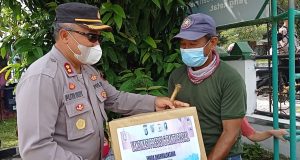 Dalam Rangka 21 Tahun Mengabdi Untuk Negeri, Polres Sukamara Bersama Alumni AKABRI 1999 Gelar Vaksinasi Massal Dan Baksos