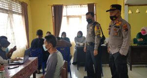 Dukung Program Percepatan Vaksinasi Covid 19, Polres Pasbar Gencarkan Vaksinasi ke Tengah Masyarakat