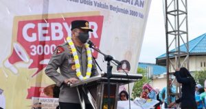 Kapolda Sumbar Apresiasi Warga Antusias Vaksinasi Covid-19