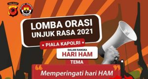 Polri Gelar Lomba Orasi Unjuk Rasa dalam Rangka Hari HAM Sedunia