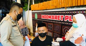 Maksimalkan Capaian Vaksinasi jelang Nataru, Vaksinator Polres Majene Terus Bergerak Siang Malam