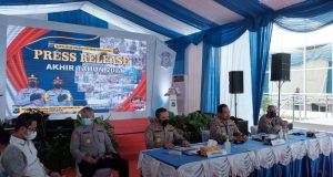 Kapolda Kalsel Pimpin Press Release Keberhasilan Ungap Kasus di Tahun 2021