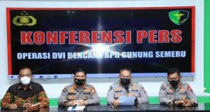 Tim DVI Polri Terima 30 Jenazah Korban Letusan Gunung Semeru