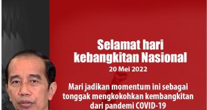 Hari Kebangkitan Nasional, Presiden Ajak Masyarakat Bangkit Bersama