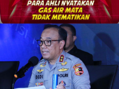 Para Ahli Nyatakan Gas Air Mata Tidak Mematikan Kadiv humas