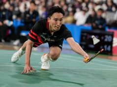 Menyusul Marcus, Kento Momota Umumkan Pensiun dari Bulu Tangkis! Kento Momota Umumkan Pensiun dari Bulu Tangkis Setelah Kecelakaan Fatal! Sumber Getty Image.