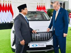 Prabowo Terima Hadiah Mobil Listrik Togg T10X dari Erdogan, Simbol Persahabatan Indonesia-Turki Prabowo Terima Hadiah Mobil Listrik Togg T10X dari Erdogan