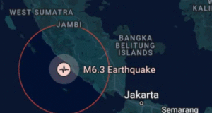 Gempa Magnitudo 6,3 Guncang Bengkulu, 100 Rumah Terdampak Gempa Magnitudo 6,3 Guncang Bengkulu, 100 Rumah Terdampak