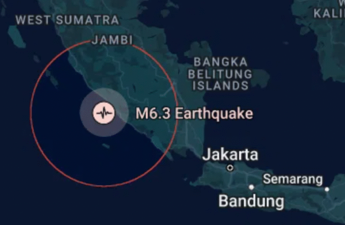 Gempa Magnitudo 6,3 Guncang Bengkulu, 100 Rumah Terdampak
