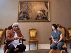 Prof Ngabalin Dorong MUI Jadi Pilar Moralitas di Tengah Tantangan Zaman Professor Ngabalin, bersama Vice Presiden Busan University of Foreign Studies (BUFS) Korea Selatan Prof. Kwon, Sun-Hee, Ph . D