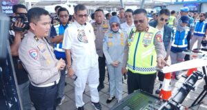 Kakorlantas Polri Perkenalkan ETLE Drone dan SMS Blast untuk Optimalkan Pengawasan Arus Nataru korlantas