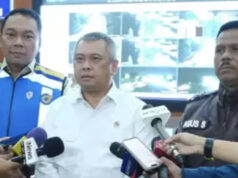 Kakorlantas, Menhub, dan Jasa Marga Pantau Arus Lalu Lintas Tol Jelang Puncak Nataru Kakorlantas, Menhub, dan Jasa Marga Pantau Arus Mudik Nataru 3