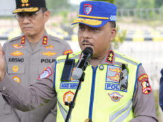 Kakorlantas Polri Tinjau Jalur Tol Trans Sumatera Persiapan Operasi Ketupat 2026 di Jambi Kakorlantas Polri Irjen Pol. Drs. Agus Suryonugroho, S.H., M.Hum