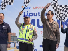 Kakorlantas Resmi Lepas Tim Laporan Mudik Liputan 6 SCTV Dukung Operasi Ketupat 2026 Kakorlantas Polri Lepas Tim Laporan Mudik Liputan 6 SCTV