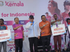 Kapolri Listyo Sigit dan Tedi Bharata Beri Penghargaan di Kemala Run 2026 Gianyar Kapolri Listyo Sigit dan Tedi Bharata Beri Penghargaan bagi Pelari