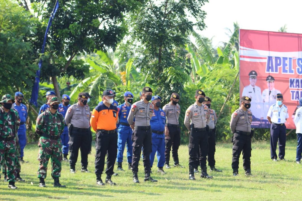 Jelang Musim Penghujan, Polres Kendal dan Pemkab Gelar Apel Siaga Bencana