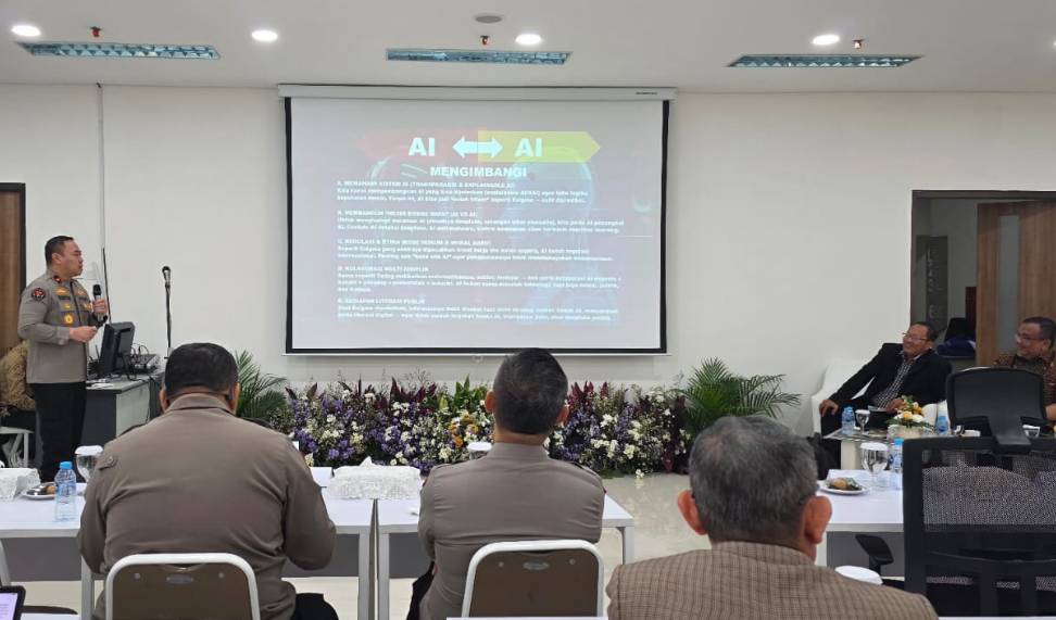 Brigjen Pol. Trunoyudo Sebut Polri Harus Siap Hadapi Tantangan Agentic AI dalam FGD