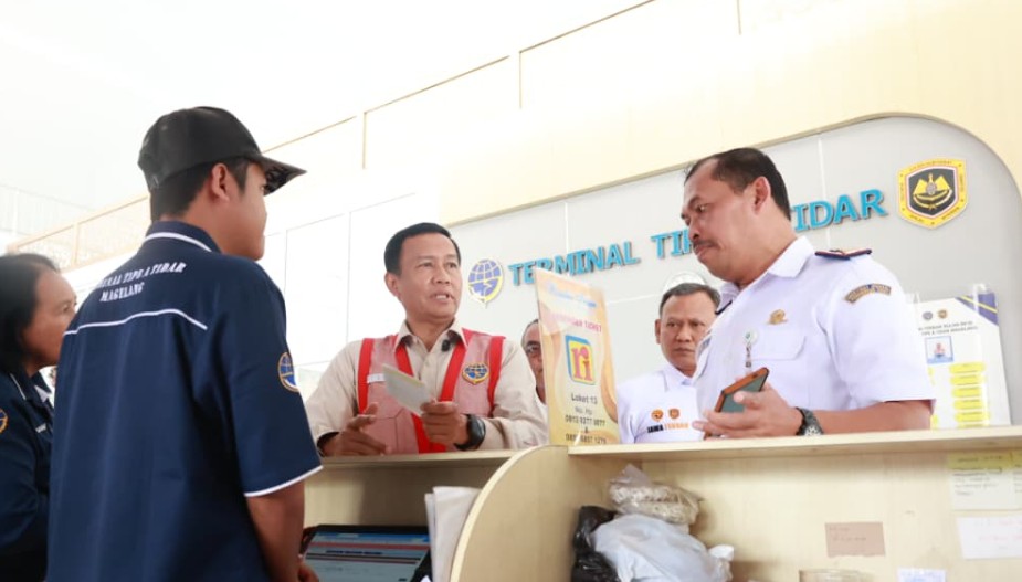 DIRJEN HUBDAT LAKUKAN RAMPCHECK BUS DAN CEK KESIAPAN TERMINAL TIDAR MAGELANG 1