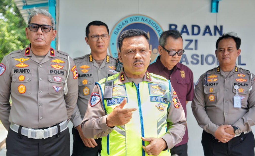 Kakorlantas Polri Tinjau Pusdik Lalu Lintas Serpong, Perkuat Sinergi Serta Siapkan Sistem SPPG