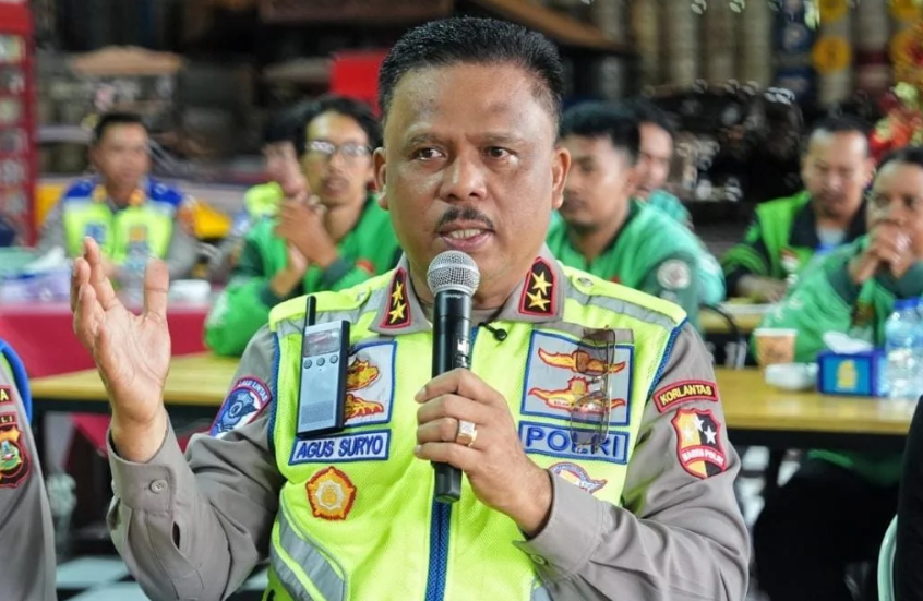 Kakorlantas Polri Perkuat Sinergi Ojol dan Pecalang Demi Ketertiban Lalu Lintas Bali