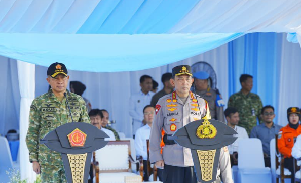 Apel Gelar Pasukan Operasi Ketupat 2026, Kapolri Tegaskan Komitmen Mudik Aman Keluarga Bahagia