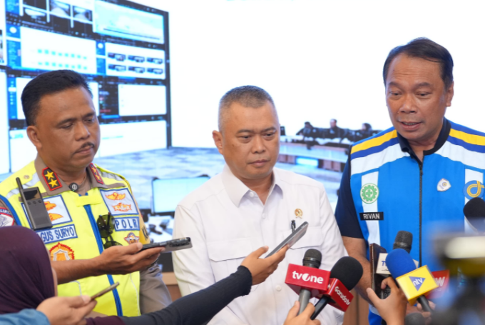 Kakorlantas Pantau Arus Mudik di JMTC, Lalu Lintas Masih Terkendali