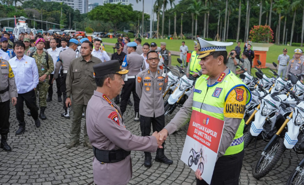 Operasi Ketupat 2026 Dimulai, Kapolri Bantu Kendaraan Operasional untuk Polda Terdampak Bencana