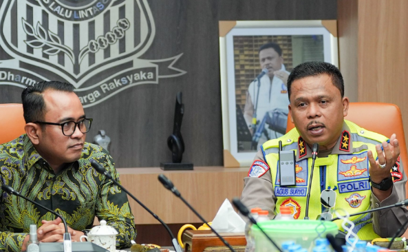 Kakorlantas Terima Apresiasi ASDP, Sinergi Kuat Sukseskan Operasi Ketupat 2026